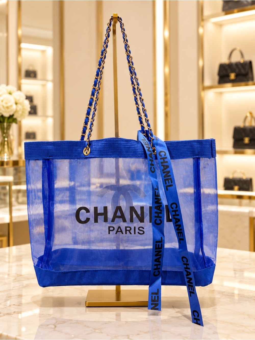 Large Mesh Tote